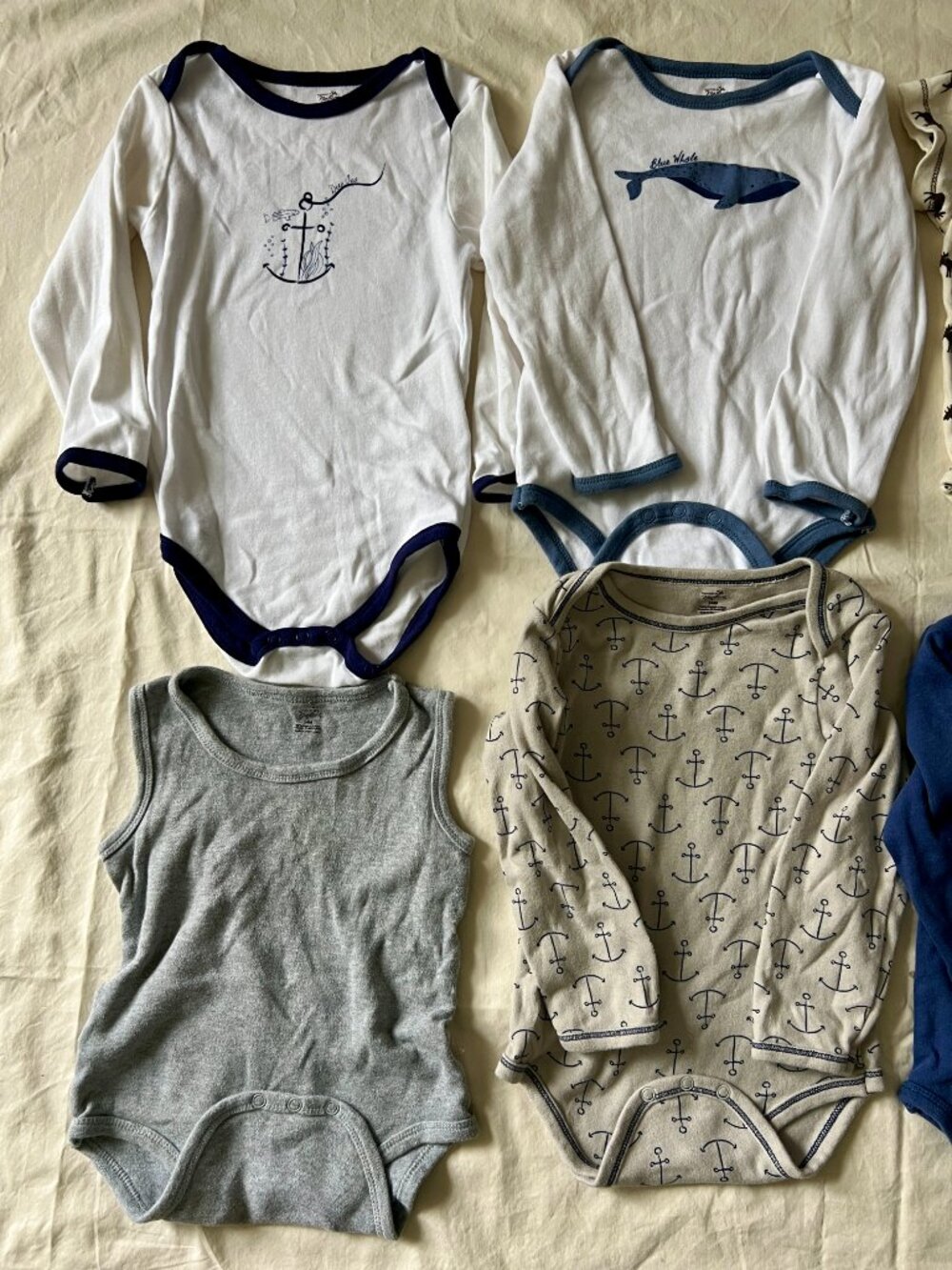 Eight (8) 24m Onesies